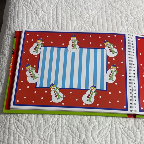 Christmas Memories Book Mainstreet Collection Holiday Memory Book Spiral 2006 - Picture 7 of 11